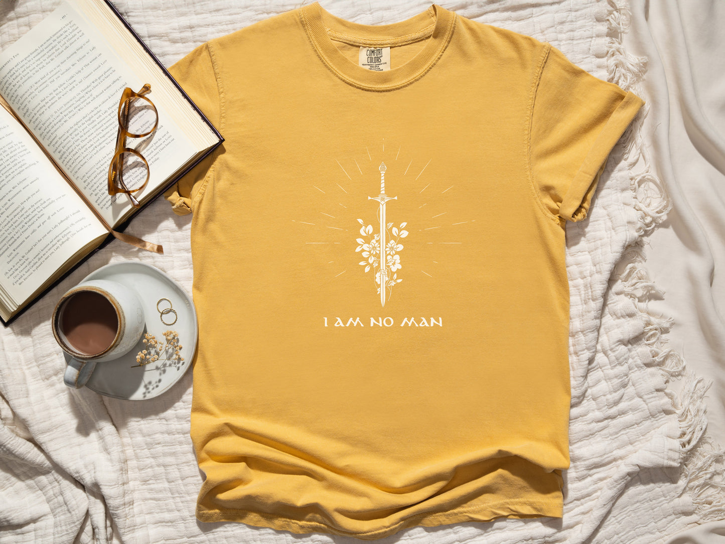 I Am No Man Shirt - Lord of the Rings Shirt Eowyn Girl Power Shirt