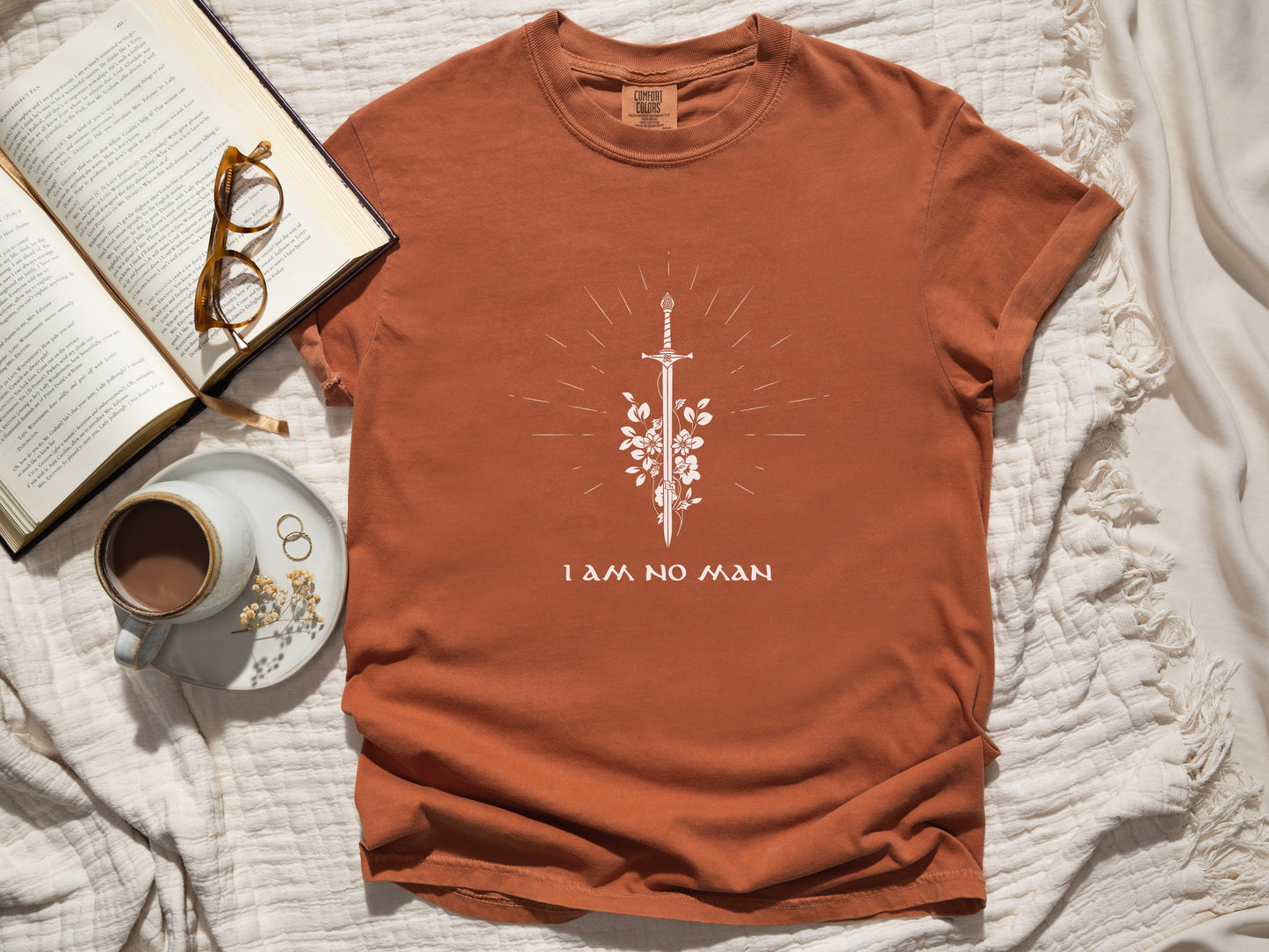 I Am No Man Shirt - Lord of the Rings Shirt Eowyn Girl Power Shirt