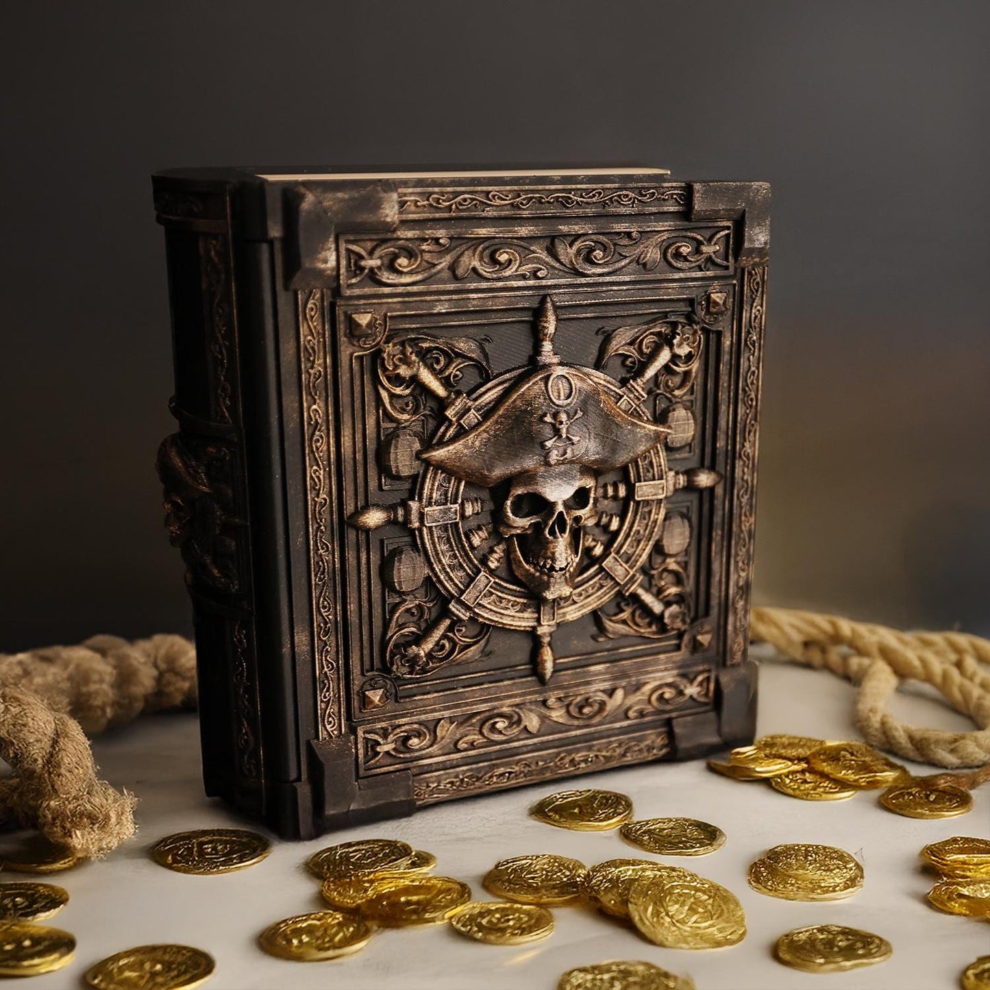 Pirate Deck Box for Lorcana, Magic the Gathering, One Piece