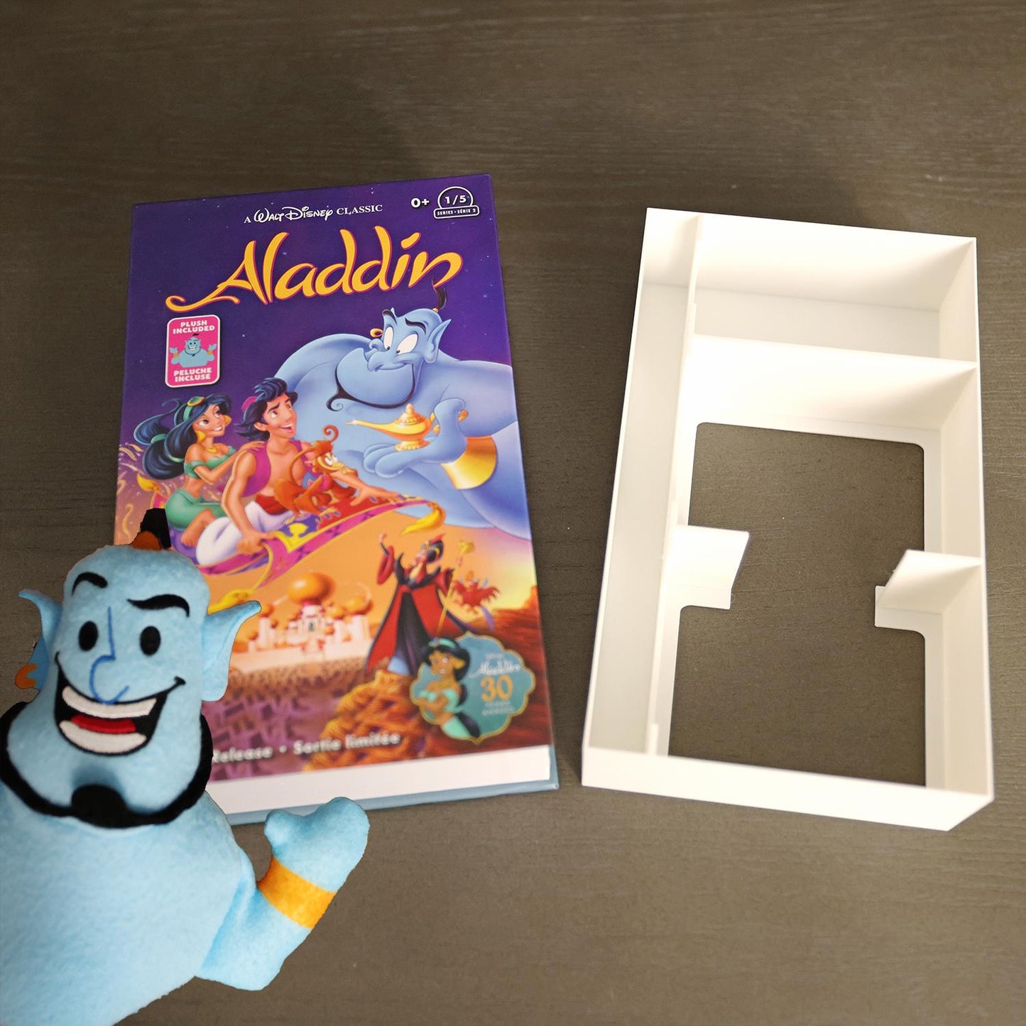 Lorcana Plush Box Insert for Disney VHS Plush Box, 3D Printed Physical Product