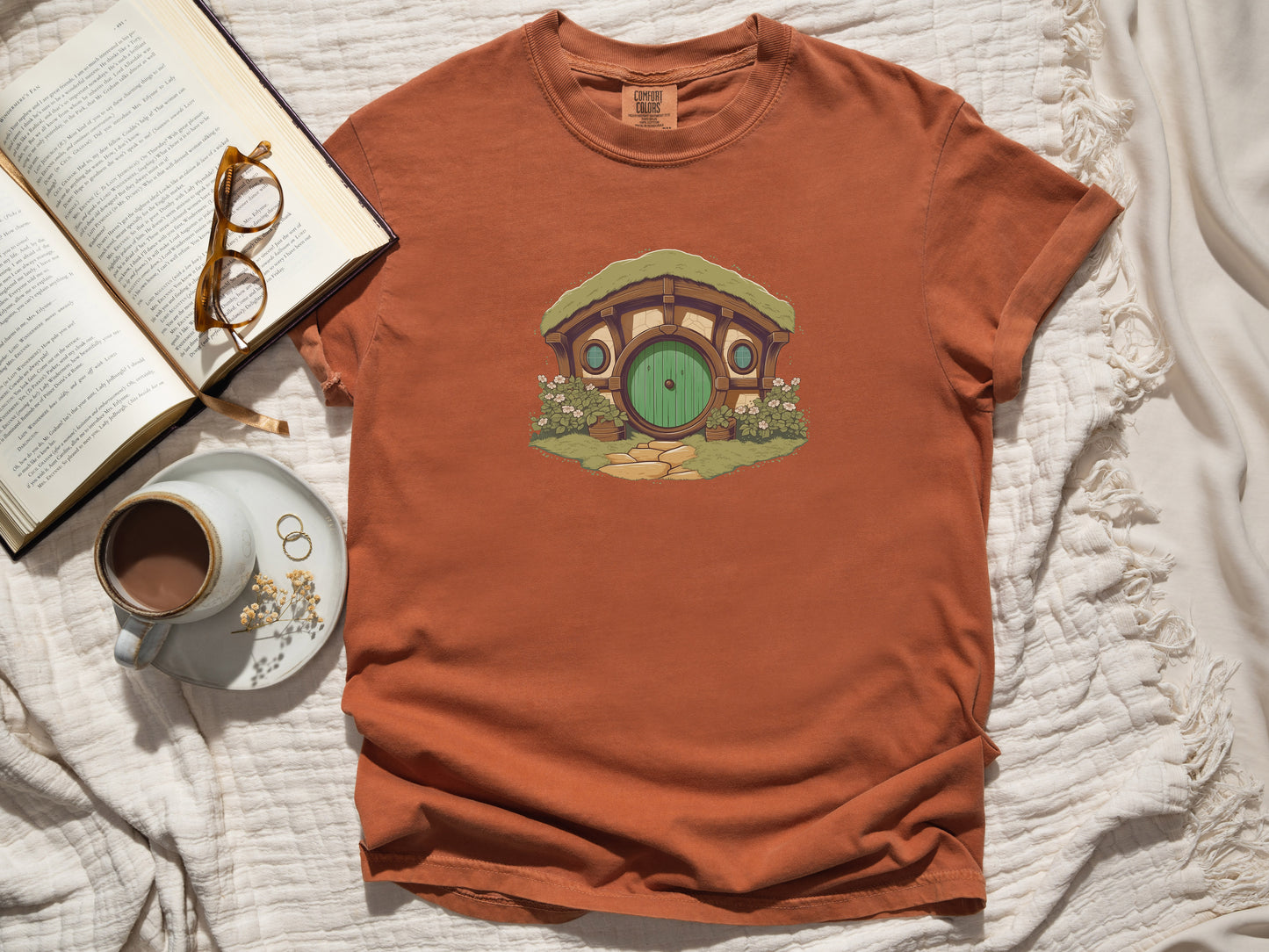 Hobbit Hole Bag End Shirt, Lord of the Rings