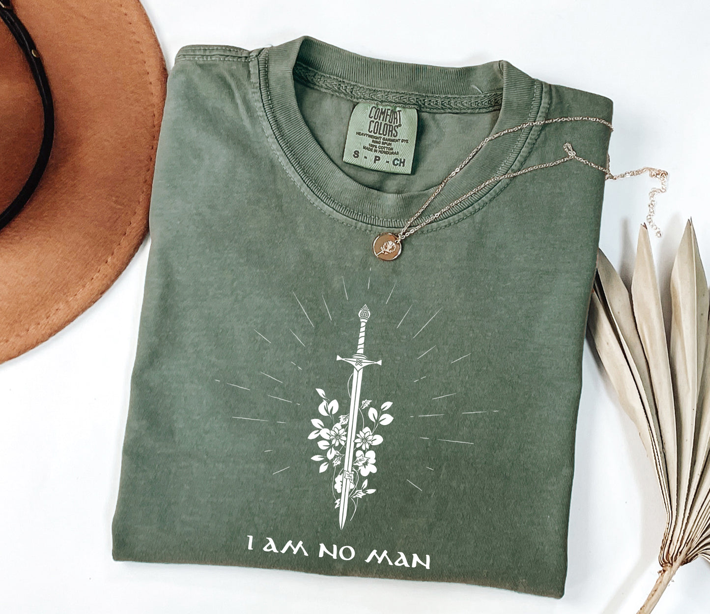 I Am No Man Shirt - Lord of the Rings Shirt Eowyn Girl Power Shirt