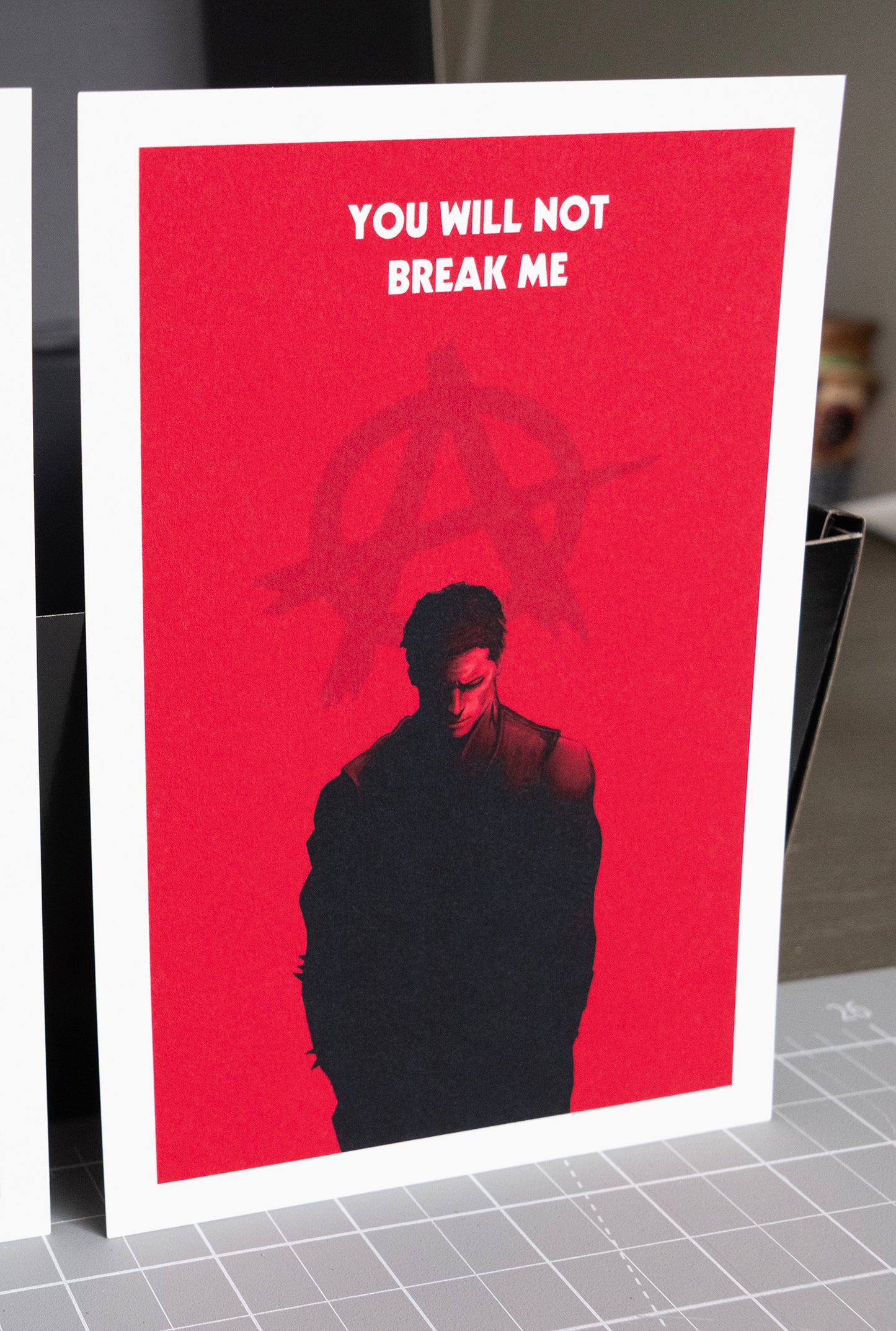 DCC Art Print - Carl: You Will Not Break Me