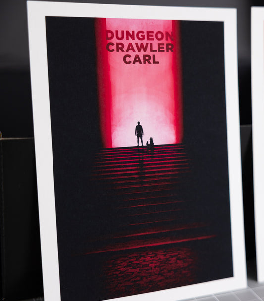 DCC Art Print - Carl and Donut: Dungeon Descent
