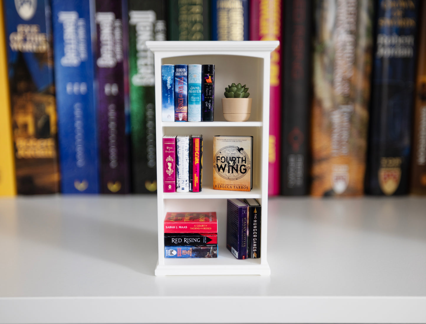 Mini Bookshelf & Mini Books