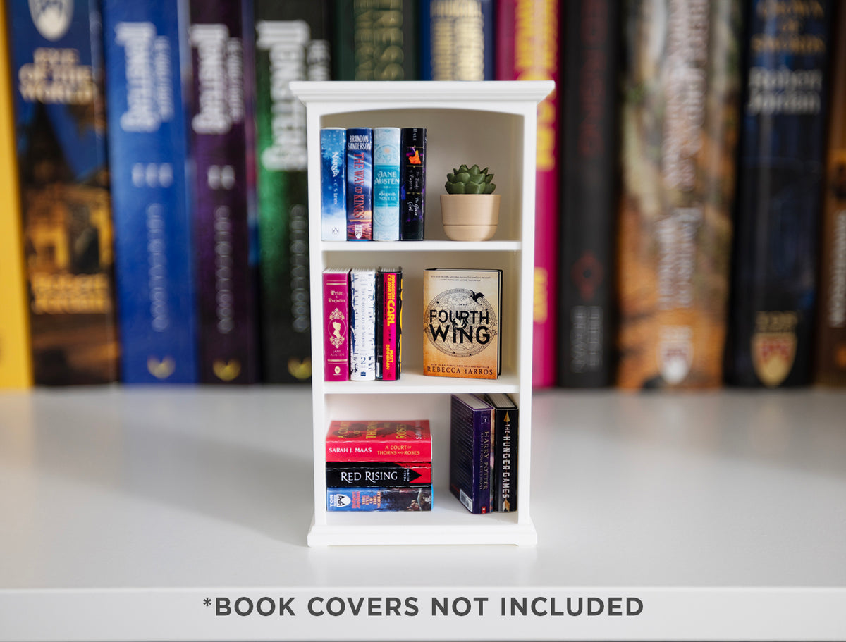 Mini Bookshelf & Mini Books