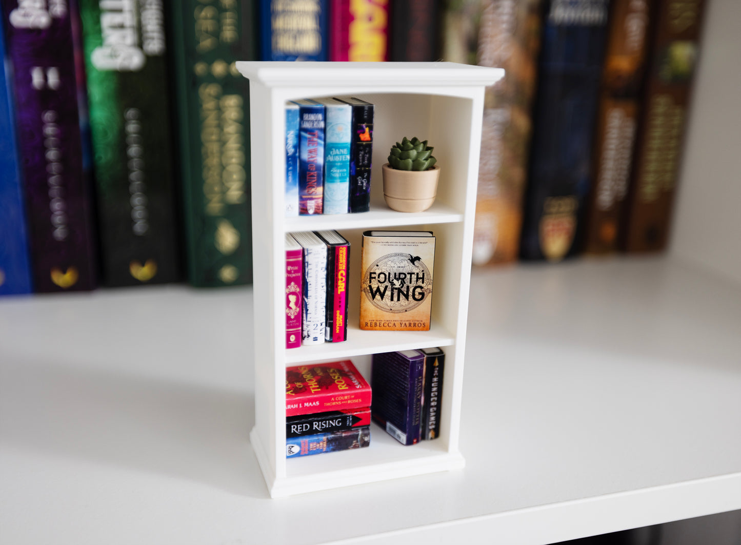 Mini Bookshelf & Mini Books