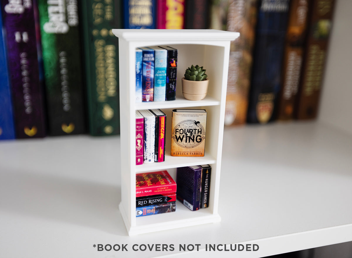 Mini Bookshelf & Mini Books