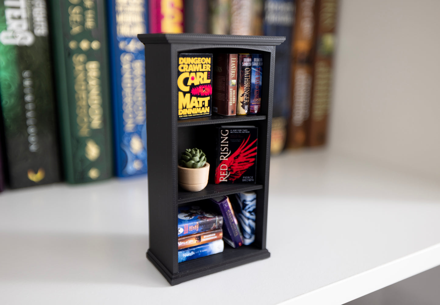 Mini Bookshelf & Mini Books
