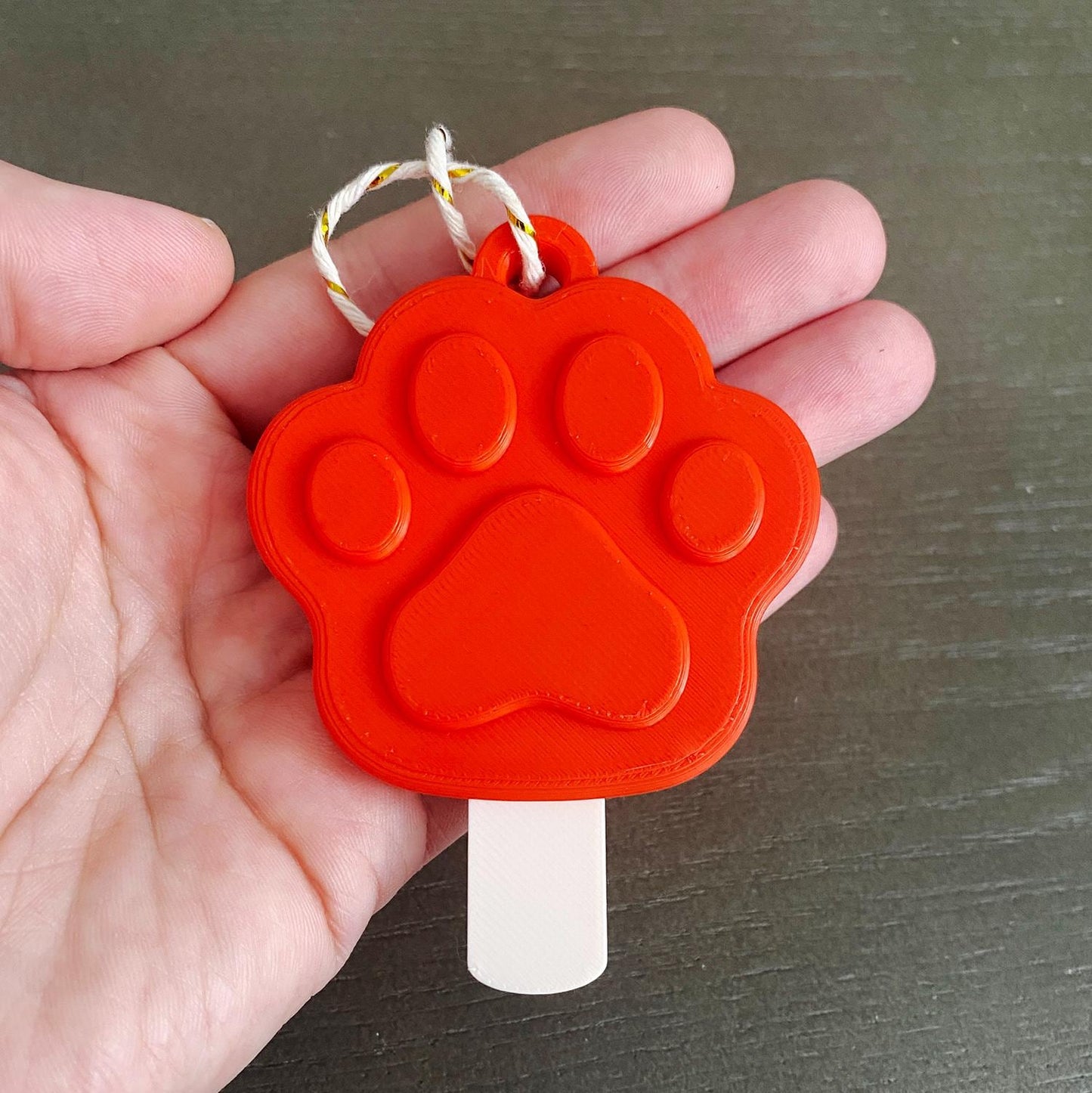 Pawpsicle Christmas Ornament