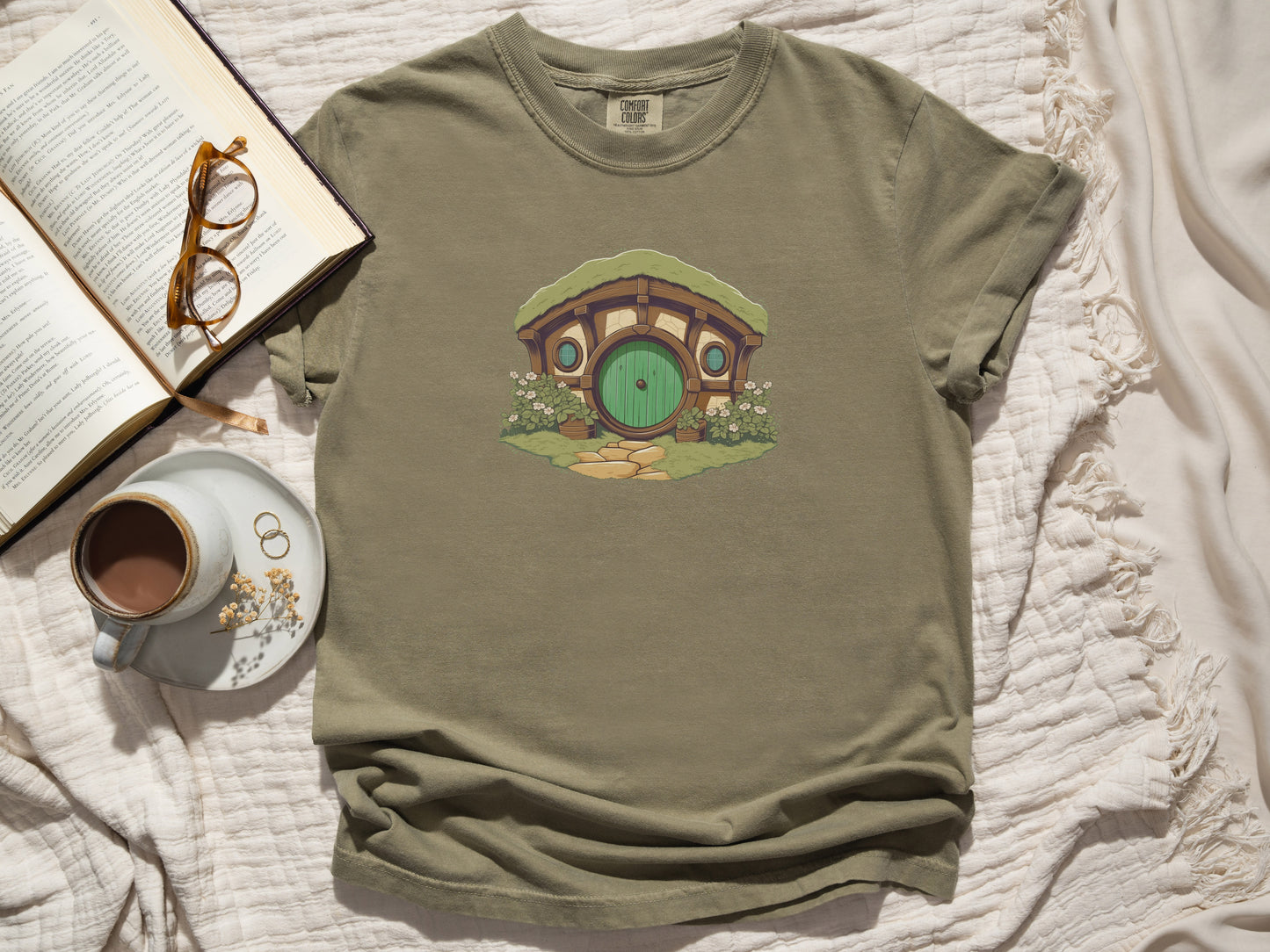 Hobbit Hole Bag End Shirt, Lord of the Rings